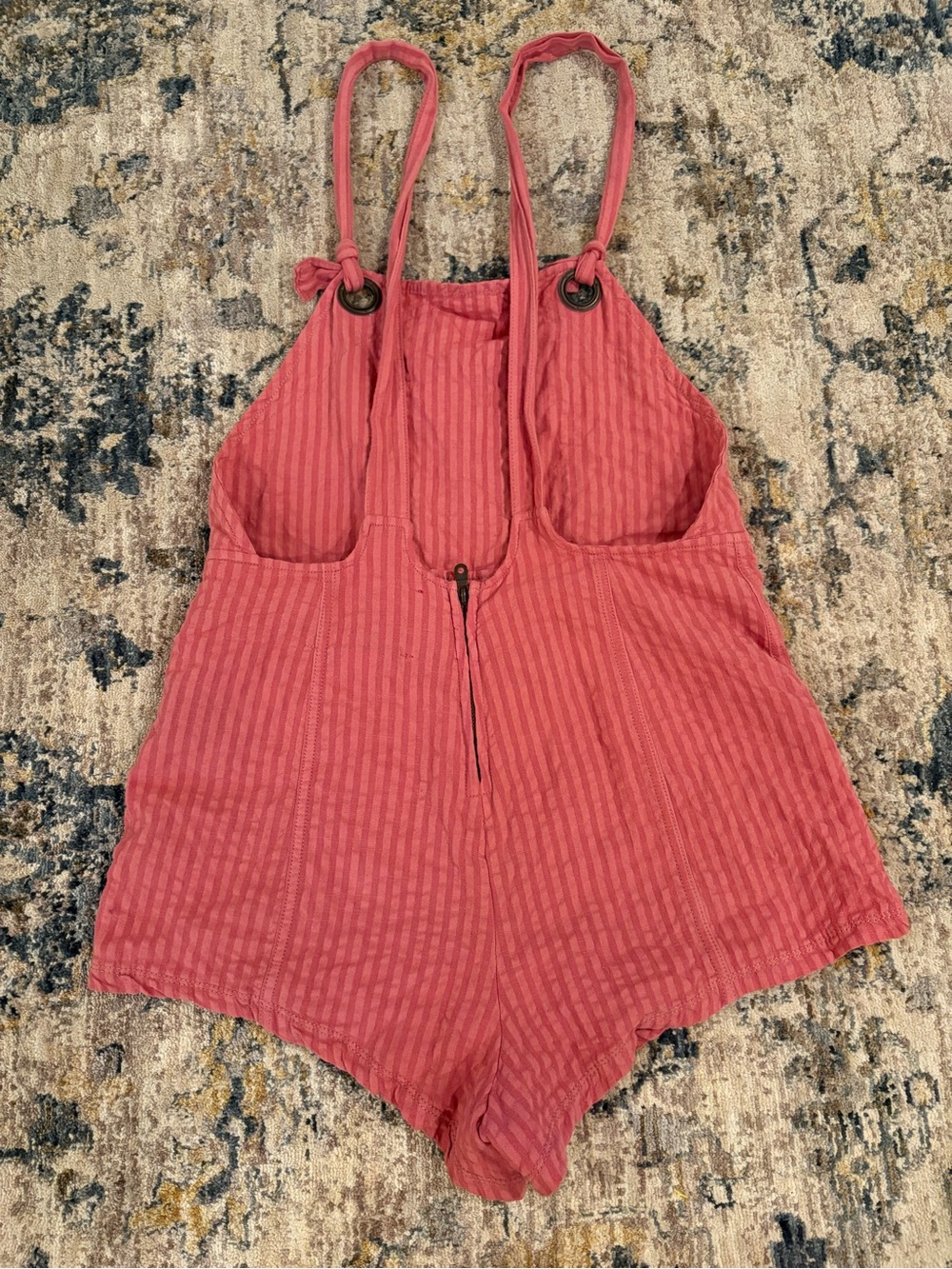 Urban Outfitters BDG linen pink romper with pockets Size S - Picture 6 of 6